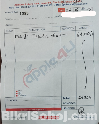 WiWU Mag Touch Keyboard Case (For iPad 7th/8th/9th Gen)